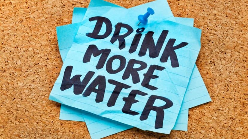 Drink water 