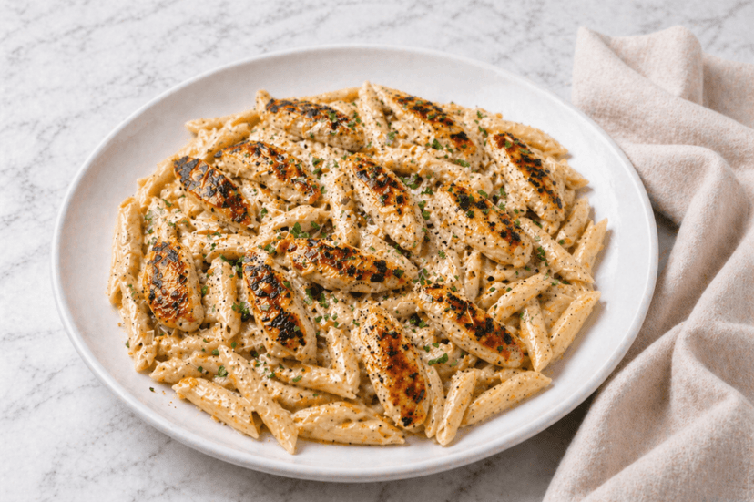 best quick creamy chicken pasta recipe