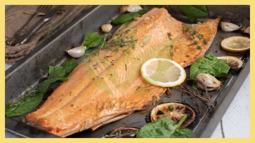 Mediterranean Baked Salmon with Garlic and Olive Oil