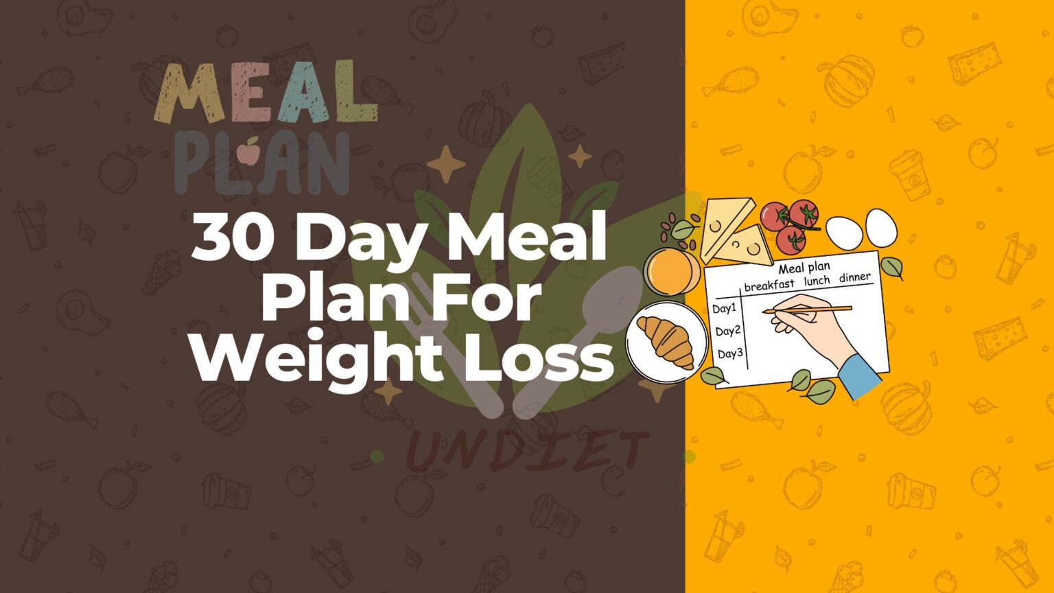 30 Day Meal Plan for Weight Loss: Full Guide