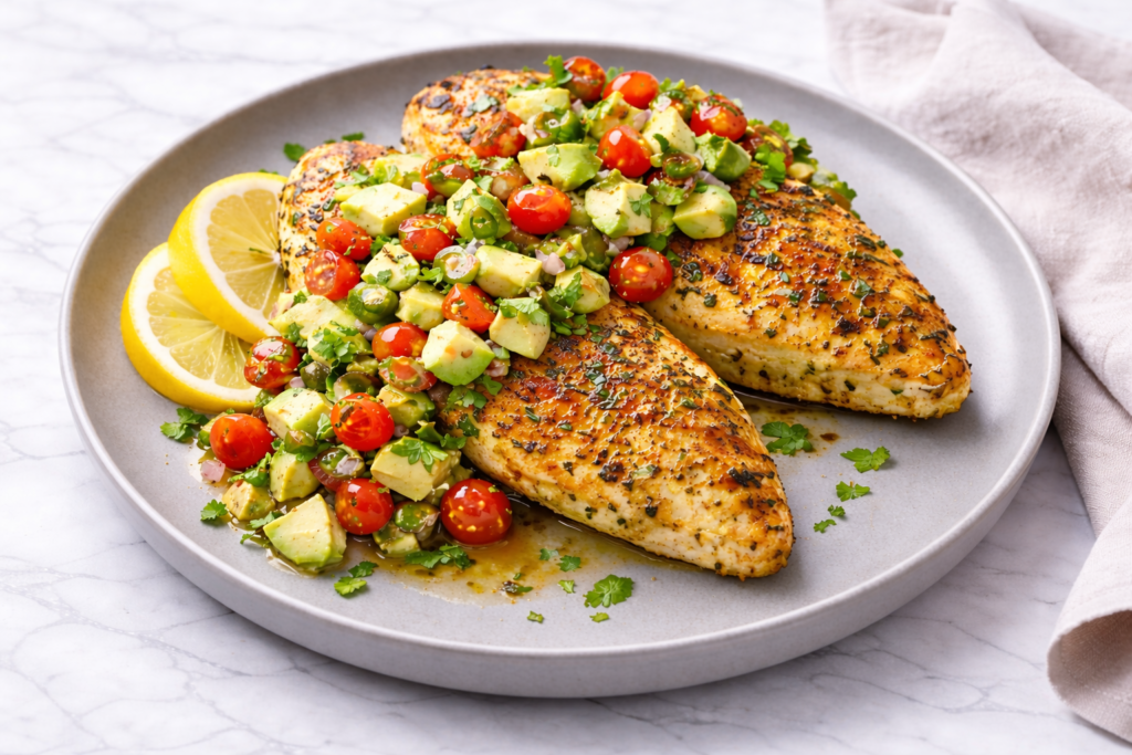 lemon herb chicken recipe