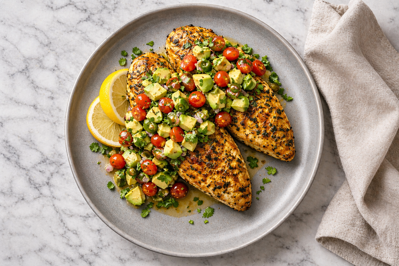 lemon herb chicken recipe