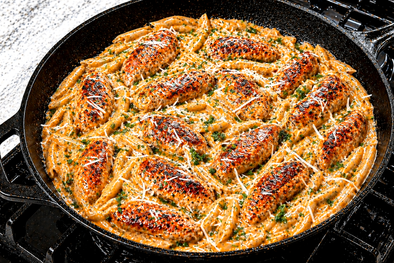 best quick creamy chicken pasta recipe